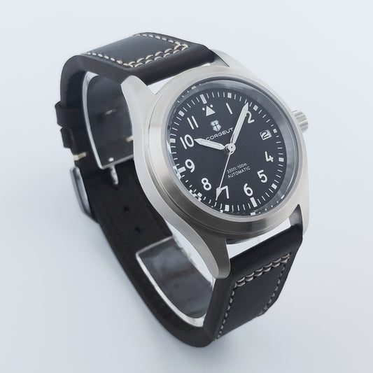 CORGEUT 36mm 39mm Sapphire Leather Strap Luminous 10 ATM Watch NH35 Movement Custom Logo Prince Automatic Men Mechanical Watches