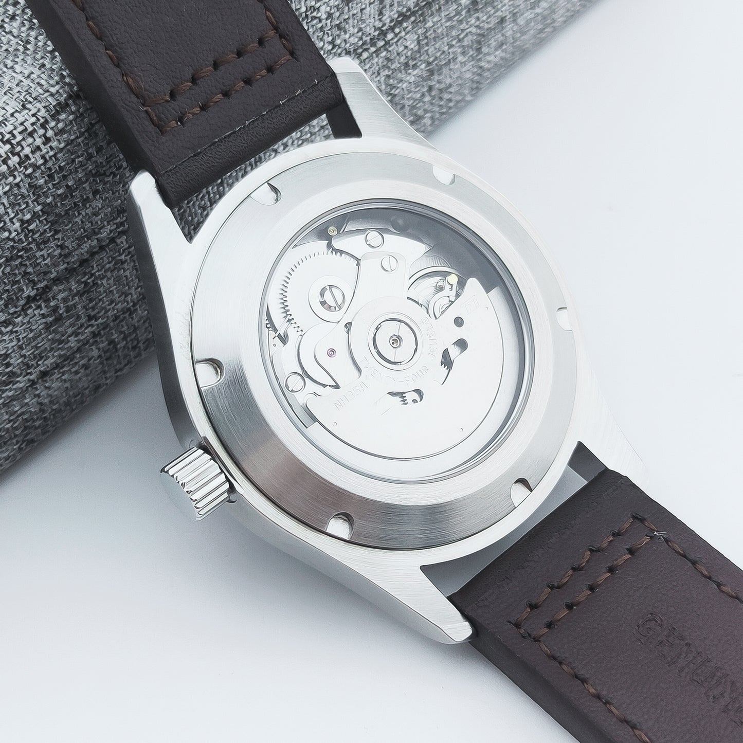 CORGEUT 36mm 39mm Sapphire Leather Strap Luminous 10 ATM Watch NH35 Movement Custom Logo Prince Automatic Men Mechanical Watches
