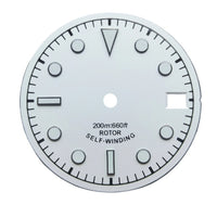 Field Watch Dial with Mixed Arabic and Baton Indices for NH35 & NH34