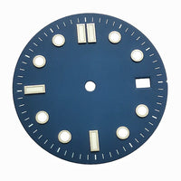 Vintage Diver Dial with Arabic Numerals and Baton Indices for 8215 & NH35
