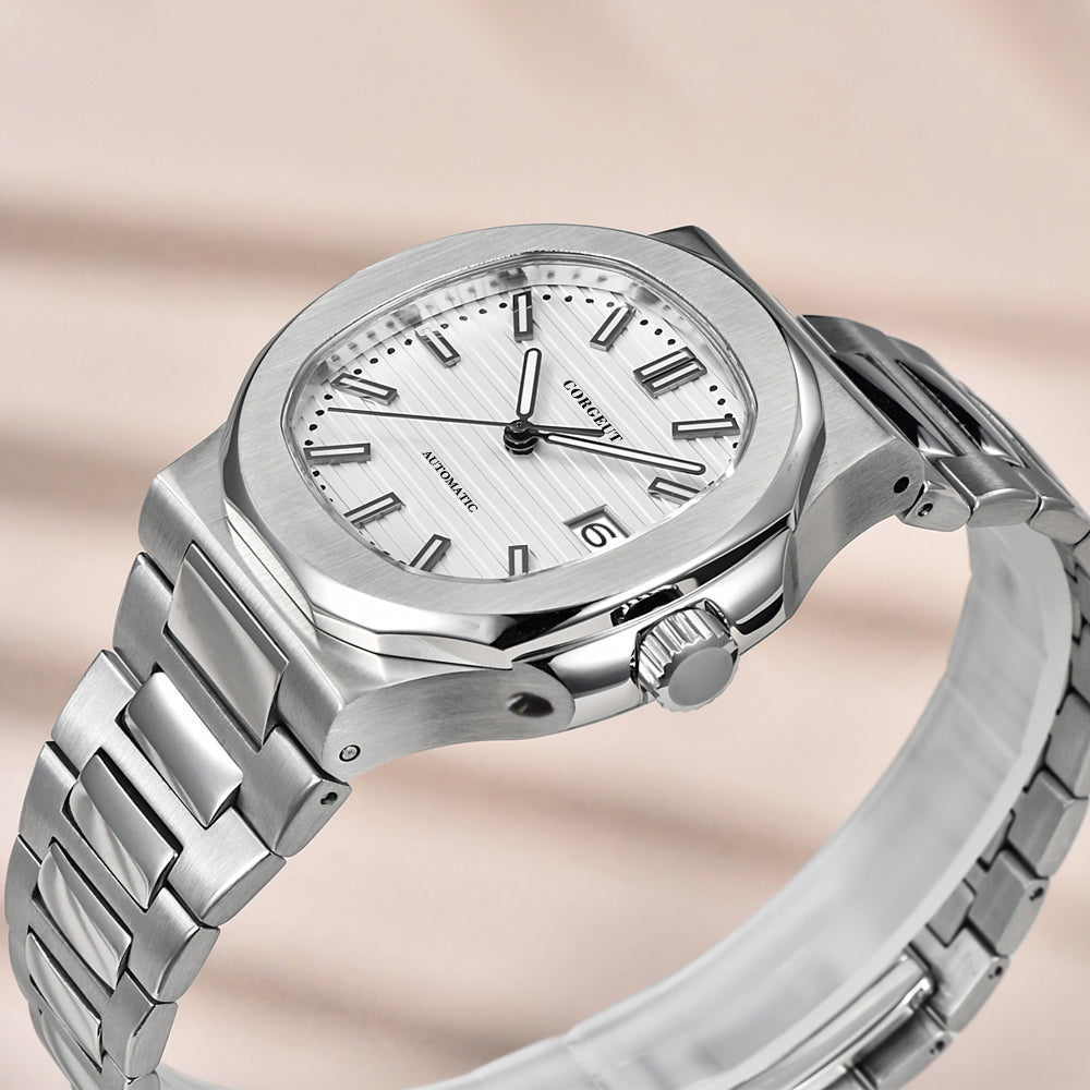 CORGEUT High Quality Custom Watch 40mm Sapphire Luminous Diving Wrist Watch Automatic NH35 Movement Luxury Men Mechanical Watch