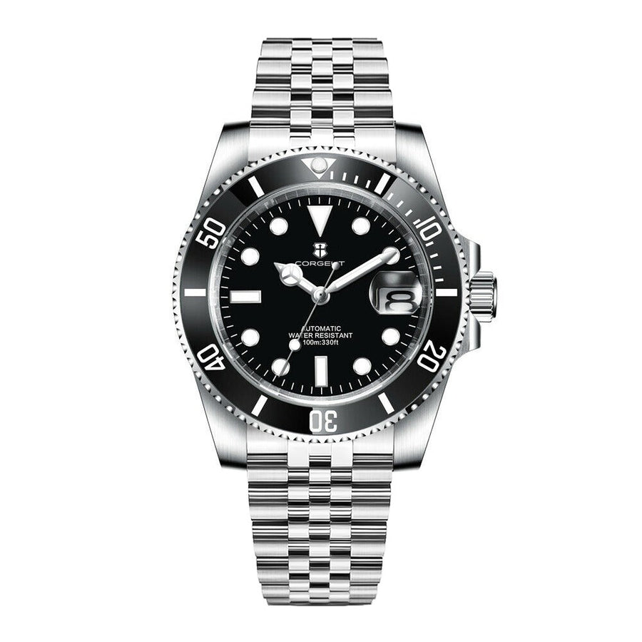 Corgeut 6001G Jubilee Automatic Watch - front view