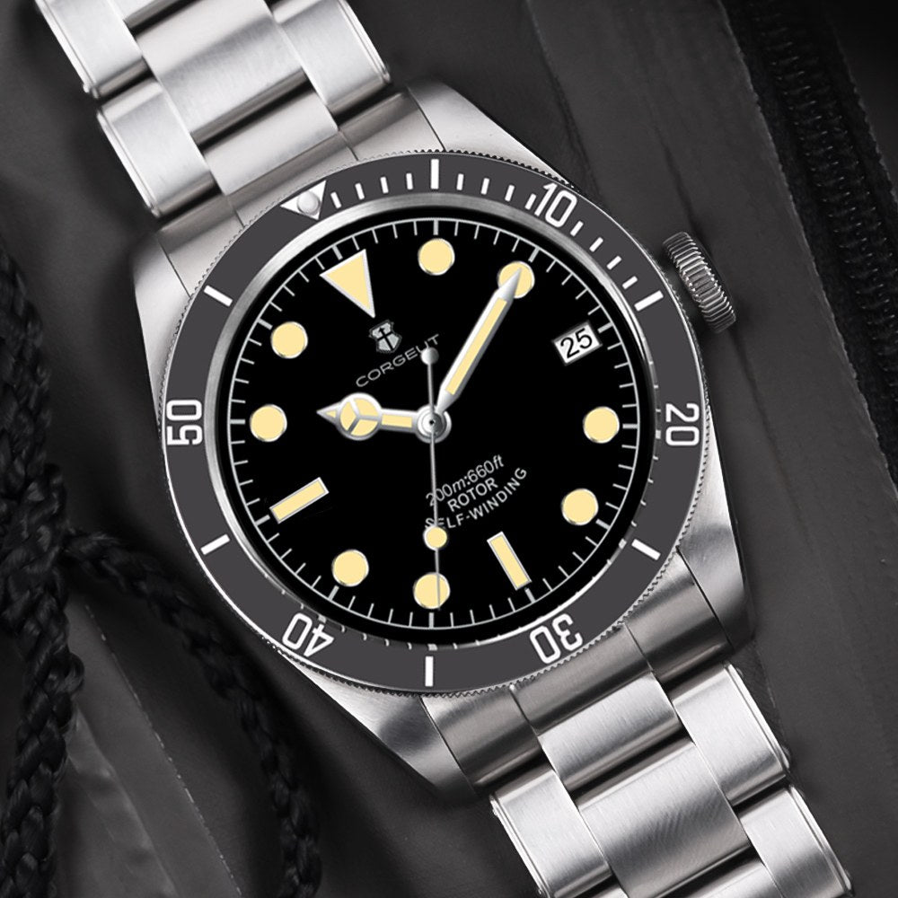 Corgeut 6003 GMT Diver Automatic Watch - view 6