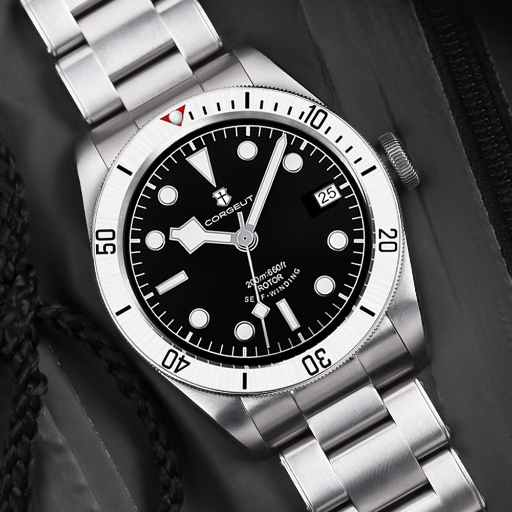 Corgeut 6003 GMT Diver Automatic Watch - view 7