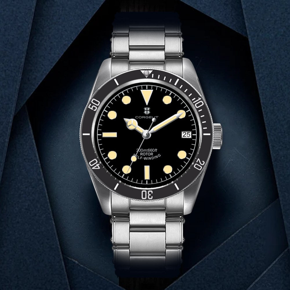 Corgeut 6003 GMT Diver Automatic Watch - view 8