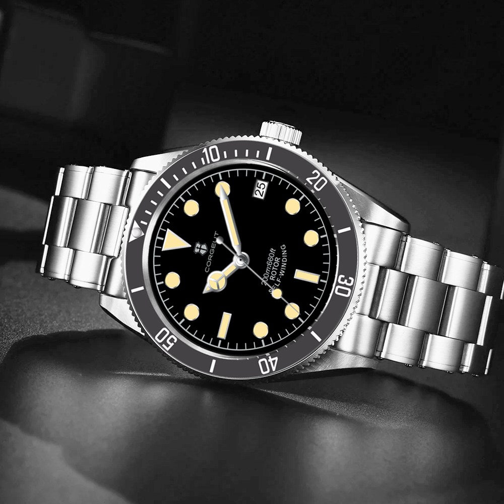Corgeut 6003 GMT Diver Automatic Watch - view 10