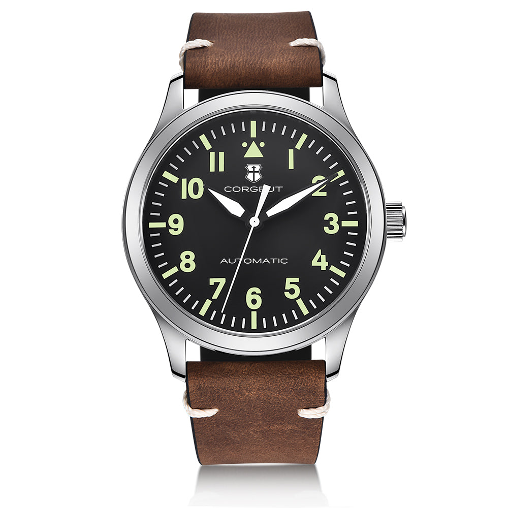 Corgeut 6011 Leather Automatic Watch