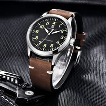 Corgeut 6011 Leather Automatic Watch