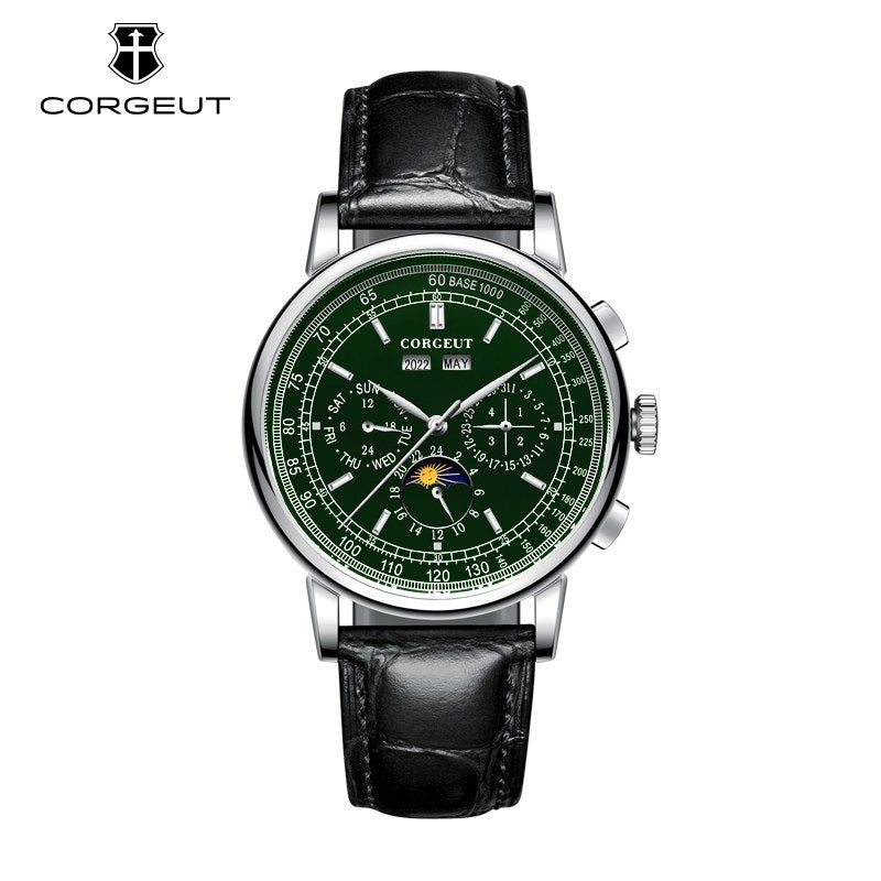 Corgeut 6016 Multifunction Automatic Watch - view 3
