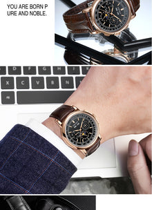 Corgeut 6016 Multifunction Automatic Watch - view 20