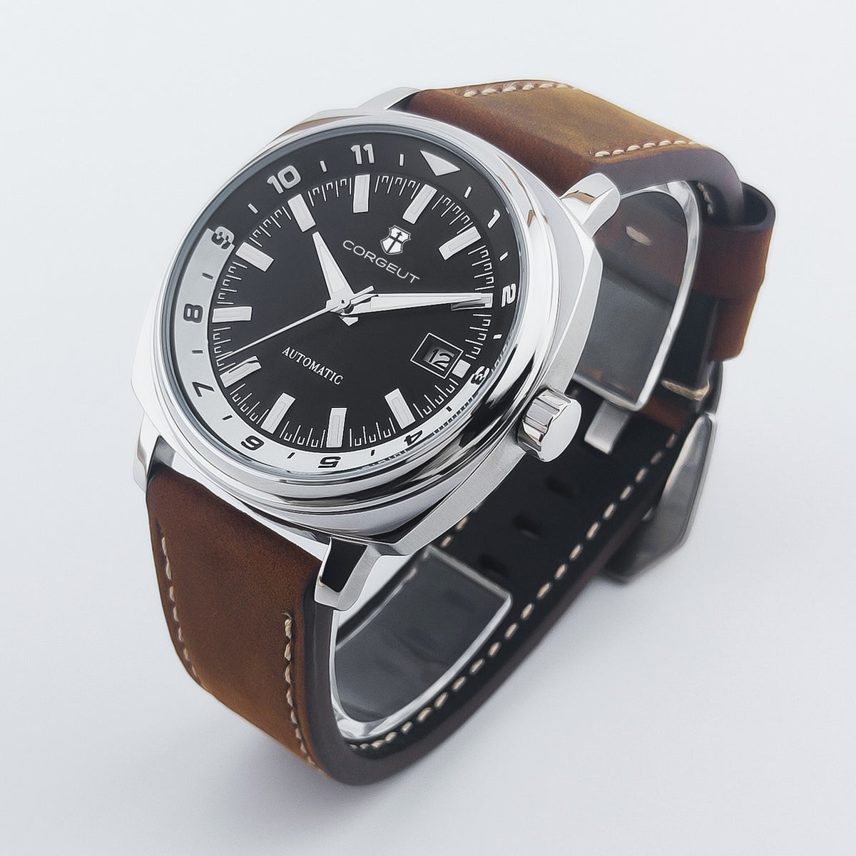 Corgeut 6018 Cushion Automatic Watch - view 11