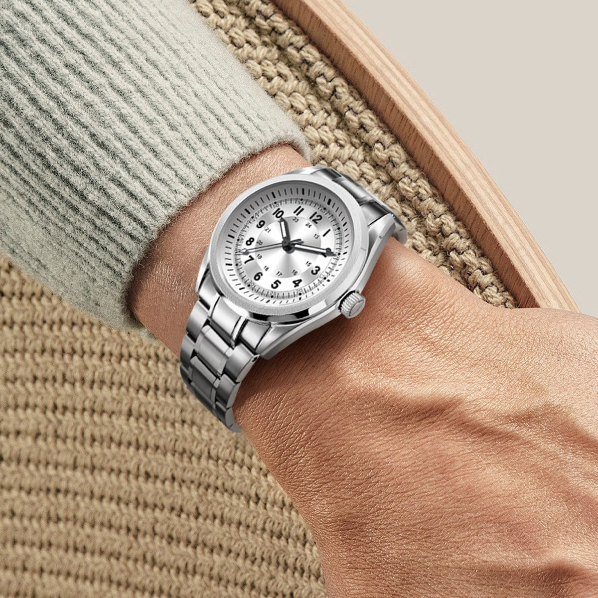 Corgeut 6031 GMT Pilot Automatic Watch - view 13