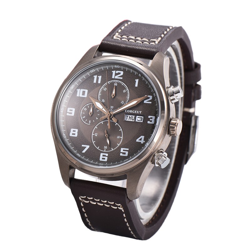 Corgeut 9003 Chronograph Quartz Watch - view 14
