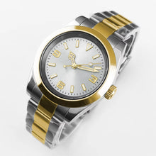 Corgeut 6002G Leather Automatic Watch