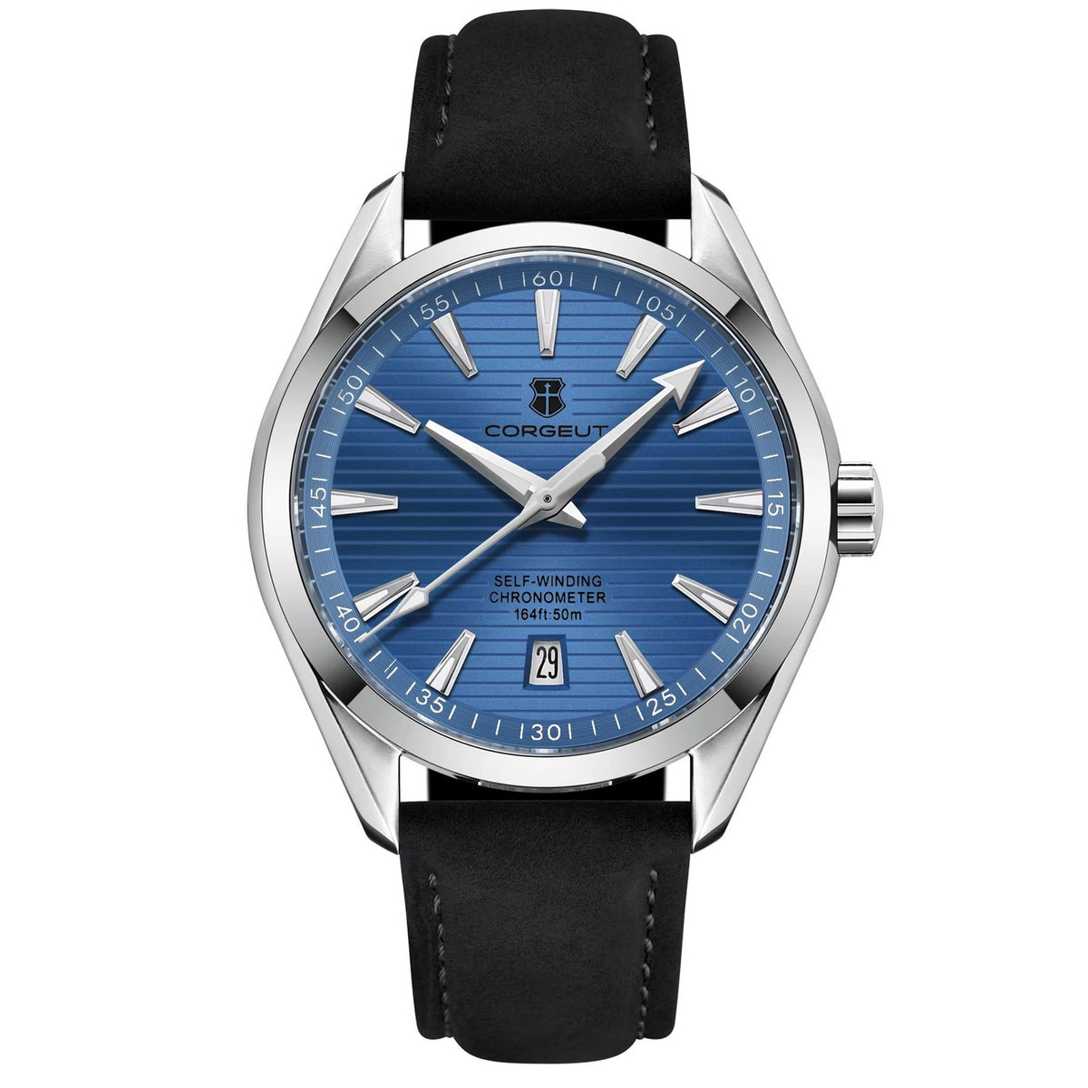 Corgeut 6010 Polished Leather Automatic