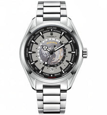 Corgeut 6010 Polished Steel Bracelet Automatic Watch