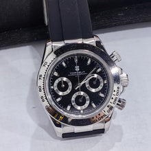 Corgeut 9002 Steel Leather Quartz Watch