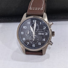 Corgeut 9003 Bronze Leather Quartz Watch