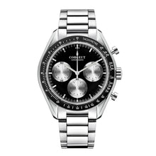 Corgeut 9005 Steel Steel Bracelet Quartz Watch