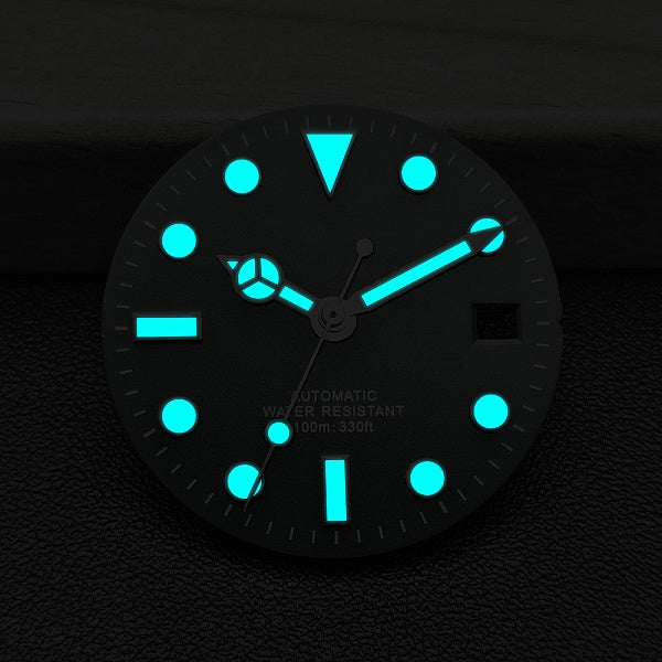 Luminous Dive Watch Dial for NH35, NH34 & 8215 Movements
