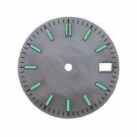 Iridescent Mother-of-Pearl Dress Watch Dial with Luminous Markers